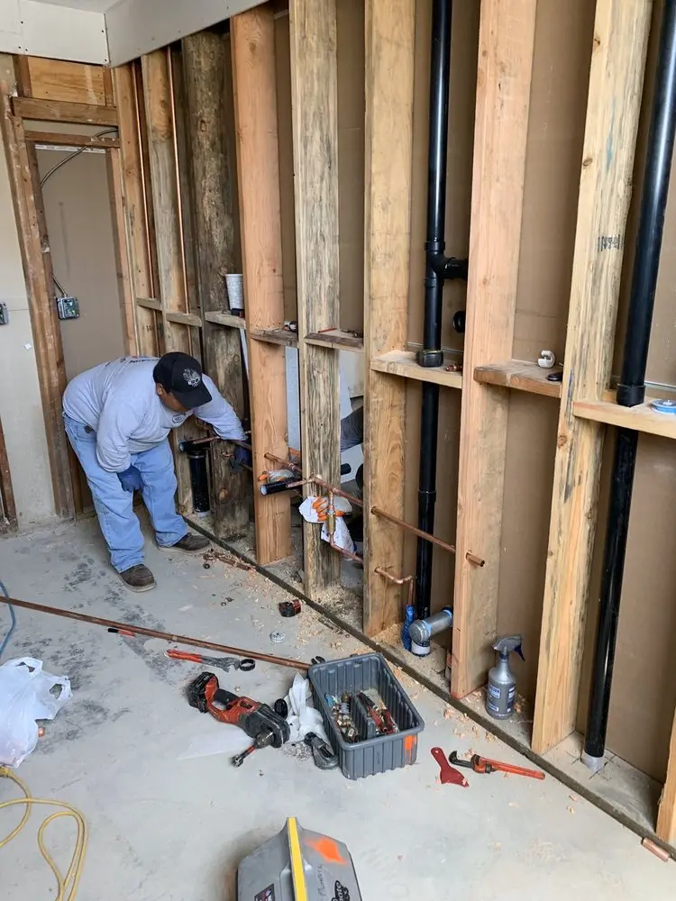 Commercial rough-in plumbing for Commercial Plumbing in New Lenox